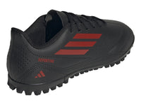 Tenis de Fútbol Adidas Negro y Rojo para Niño