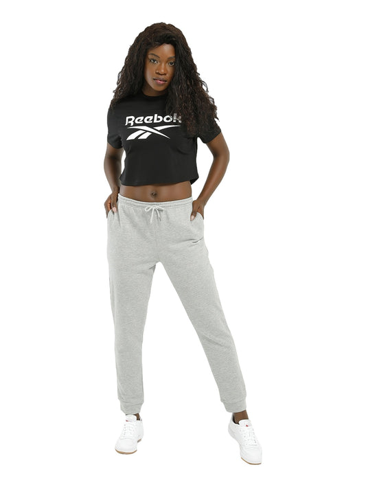 Tops Deportivos Camiseta Reebok Playera Identity Big Logo Crop Tee 034775 Para Mujer