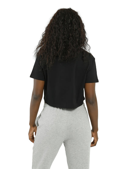 Playera Reebok Identity Big Logo Crop Para Mujer