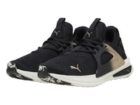 Tenis PUMA Softride Enzo Evo Negro y Dorado para Mujer