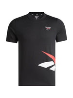 Playera Reebok RI Cross Check Negro para Hombre