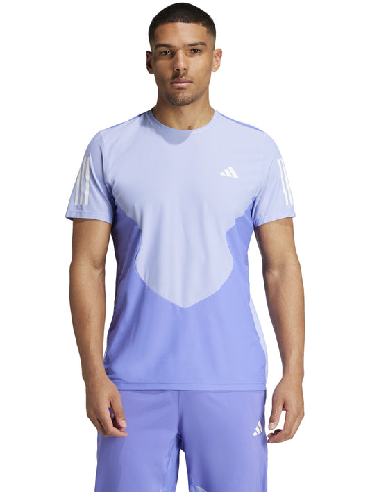 Tops Deportivos Adidas Playera Own Teh Run Colorblock Aeroready Tee Iw0038 Para Hombre