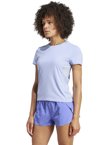 Tops Deportivos Adidas Playera Adizero E Tee Ix2838 Para Mujer