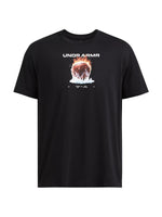 Playera Under Armour HW Fire Ice Negro para Hombre