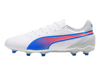 Tenis de Fútbol PUMA King Match Blanco y Azul para Hombre