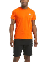 Playera Reebok Identity Small Logo Naranja para Hombre