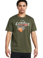 Tops Deportivos Under Armour Playera M Hw Hoops Certified Ss 387376 Para Hombre