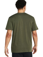 Playera Under Armour HW Hoops Certified Verde para Hombre