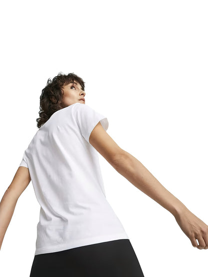 Playera Puma Ess+ Metallic Para Mujer