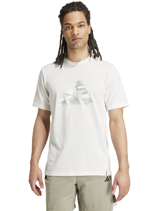 Tops Deportivos Adidas Playera Train Essentials Camo Graphic Logo Iw8489 Para Hombre