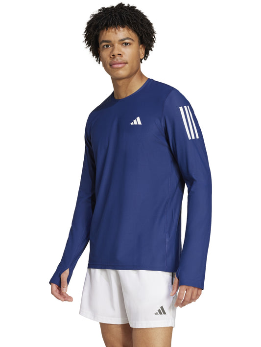 Tops Deportivos Adidas Playera Own The Run Manga Larga Im5412 Para Hombre