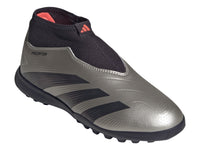 Tenis de Fútbol Adidas Predator Plateado para Niño