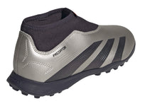 Tenis de Fútbol Adidas Predator Plateado para Niño