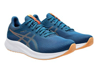 Tenis ASICS Patriot 13 Azul Marino y Naranja para Hombre