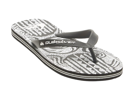 Sandalias Quiksilver Sandalia Molokai Art Ii Negro Para Hombre