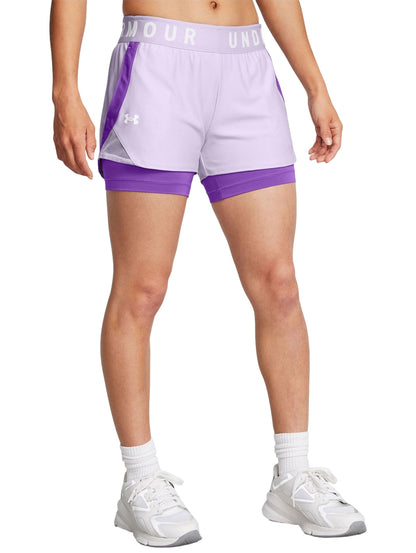 Pantalones Cortos Under Armour Play Up 2 In 1 Shorts 351981 Para Mujer