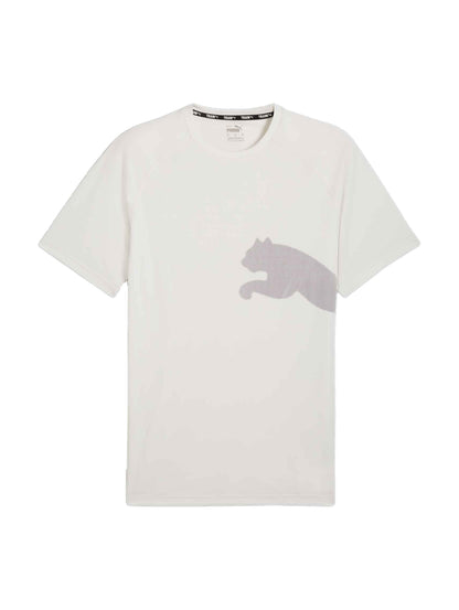 Tops Deportivos Camiseta Puma Playera Train All Day Big Cat Tee 525610 Para Hombre