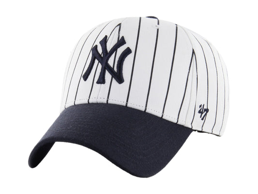 Gorras De Béisbol 47 Brand Gorra Pinstripe 47 Mvp Blanco 17Gwv