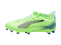 Tenis de Fútbol PUMA Ultra 5 Match Verde Lima para Niño