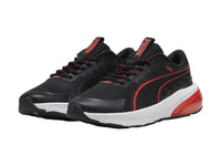 Tenis PUMA Cell Glare Negro y Rojo para Niño