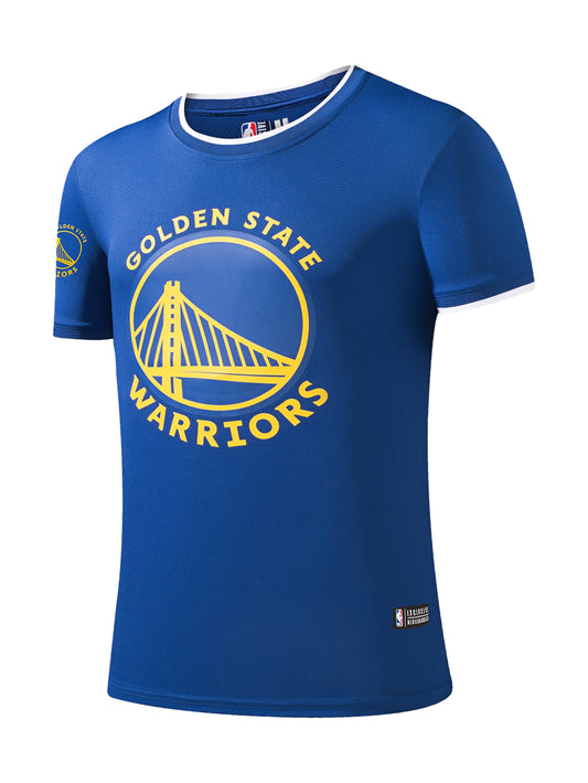 Tops Deportivos Fexpro Playera Nba Primary Team Jersey Warriors Js5522 Para Hombre