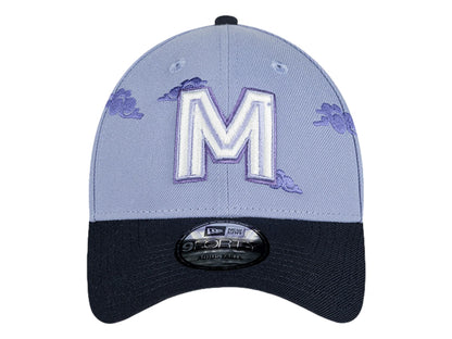 Gorra New Era 940 Clouds México Morada