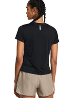Playera Under Armour Launch Manga Corta Negro para Mujer