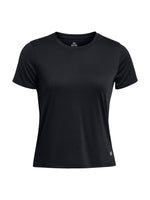 Playera Under Armour Launch Manga Corta Negro para Mujer