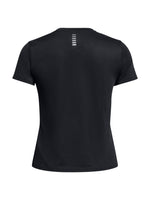 Playera Under Armour Launch Manga Corta Negro para Mujer