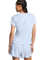 Playera Under Armour Launch Short Sleeve Azul para Mujer