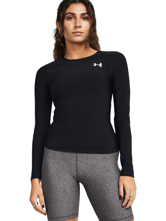 Tops Deportivos Camiseta Under Armour Playera Hg Og Compression Ls 387697 Para Mujer