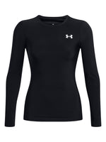 Playera de Compresión Under Armour Manga Larga Negro para Mujer