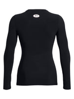 Playera de Compresión Under Armour Manga Larga Negro para Mujer