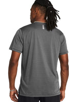 Playera Under Armour Launch Short Sleeve Gris para Hombre