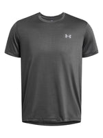 Playera Under Armour Launch Short Sleeve Gris para Hombre