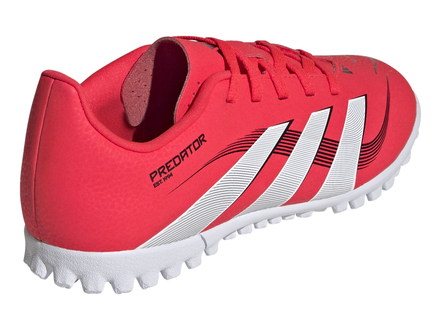 Tenis Adidas Taque Predator Club Tf J Rojo Para Niño