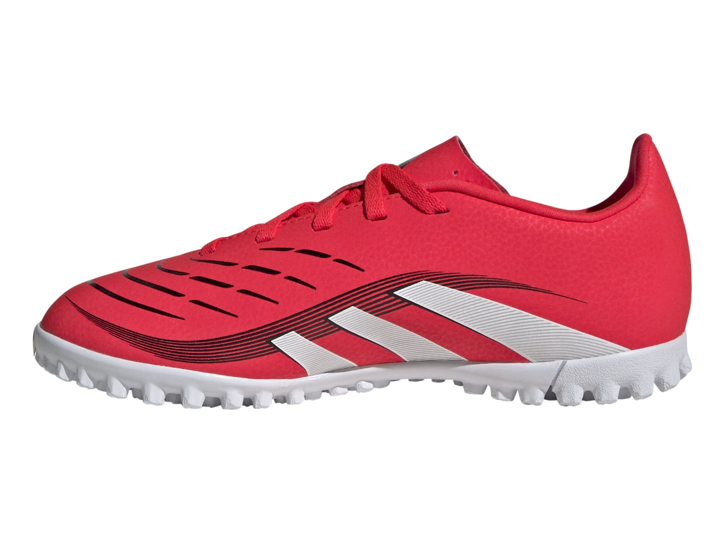 Tenis Adidas Taque Predator Club Tf J Rojo Para Niño