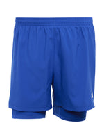 Short Deportivo Adidas OTR 2 en 1 Azul para Hombre