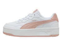 Tenis PUMA Court Lally Skye Blanco y Rosa para Mujer