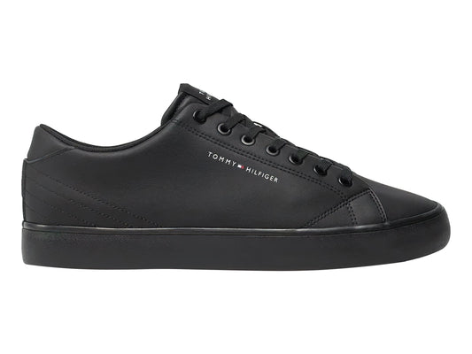 Tenis Tommy Hilfiger Th Hi Vulc Core Low Leather Para Hombre