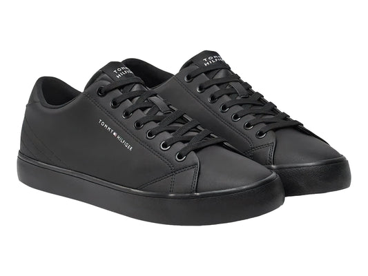 Tenis Tommy Hilfiger Th Hi Vulc Core Low Leather Para Hombre