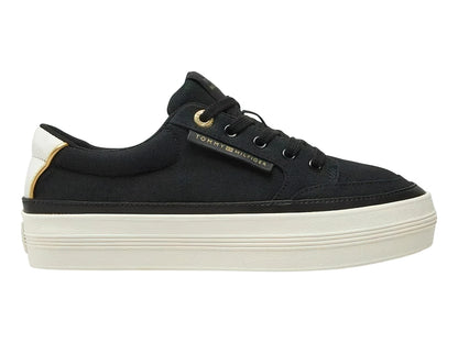 Tenis Tommy Hilfiger Essential Vulc Textile Sneaker Para Mujer