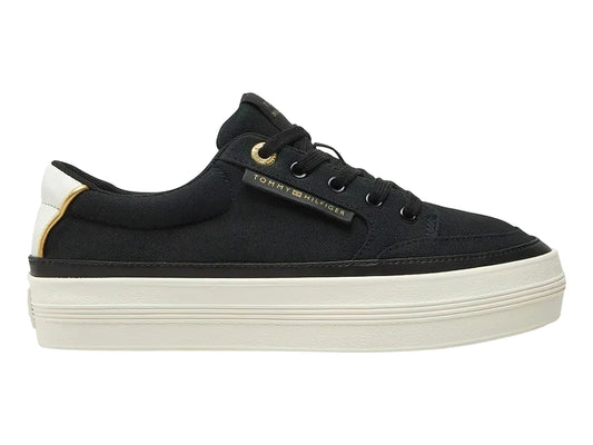 Tenis Tommy Hilfiger Essential Vulc Textile Sneaker Para Mujer