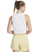 Playera Adidas Train Essentials Boxy Workout Blanca para Mujer