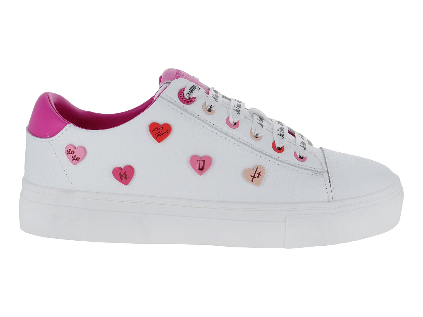 Tenis Karl Lagerfeld Tumbled Leather Para Para Mujer