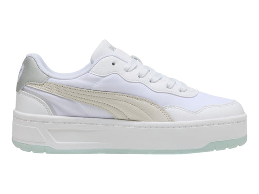 Tenis Puma Court Llaly Skye Aqua Metallics Para Mujer