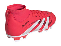 Tenis Adidas Predator Club Sock Firme Rojo para Niño