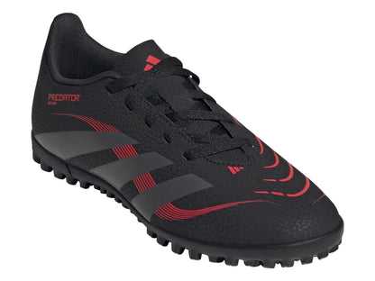 Tenis Adidas Taque Predator Club Pasto Sintetico Negro Para Niño