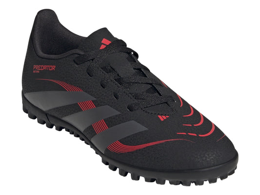 Tenis Adidas Taque Predator Club Pasto Sintetico Negro Para Niño