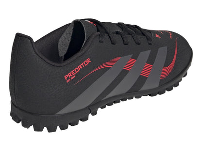 Tenis Adidas Taque Predator Club Pasto Sintetico Negro Para Niño